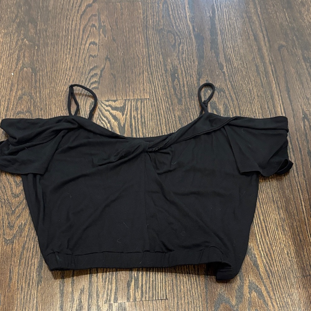NWT Wishful Thinking Women’s Black Off-Shoulder Camisole Size Small